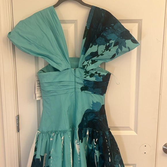 Erdem Off Shoulder Cocktail Dress Size 6 NWT 2024 Collection - Picture 12 of 17